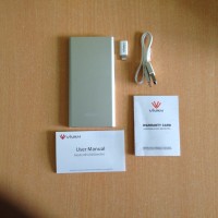 Vivan Powerbank B5 Silver 5000mAh / power bank vivan B5 5000 mah