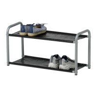 IKEA LUSTIFIK Hat / Shoe Rack, Rak Topi / Sepatu, Hitam Murah
