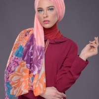 Jilbab Pashmina Murah Mezora Hungariia Foulard Warna Peach