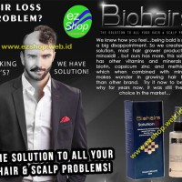 Paket Bio Hair Gratis Shampo Serum Penumbuh Rambut Botak Alami Ampuh