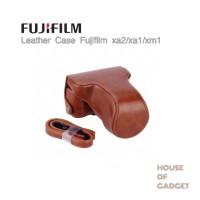 Jual Leather Case Bag Fujifilm X-A2 X-A1 X-M1 Coklat Murah