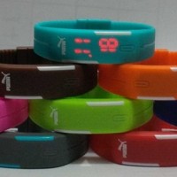 JAM Gelang PUMA TVG Digital LED Watch mirip Nike Adidas HOT Tangan