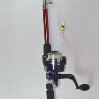 pancing 1 set /pancingan ikan / rel+joran+tegeg+senar+pelampung