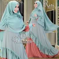 baju gamis / baju muslim / pakaian wanita Riri syari by Az Zahra