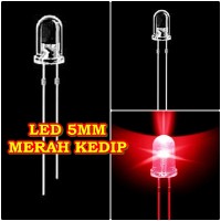Jual Led 5mm Nyala Merah Kedip Murah