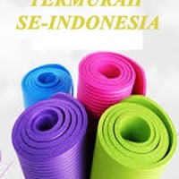 Jual PREMIUM 10 MM Yogamat TEBAL Bahan NBR / Yoga Mat Murah