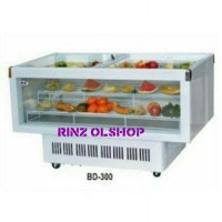 DISPLAY CHILLER GEA BD-300/ KULKAS MEMAJANG BUAH POTONG