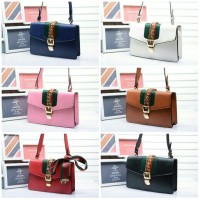 Gucci Selempang Silvie 8801X21 || Tas Wanita Cantik ||Tas Import Murah