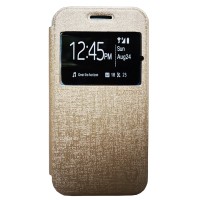 Zagbox Flip Cover Oppo R1 X - Gold