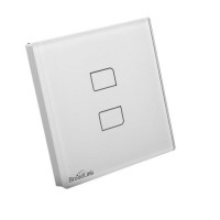 Broadlink TC2 2 gang - Smarthome - Saklar Lampu Wireless-Touch Switch