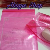 Jual Plastik Klip HN Cream Merah Pink Besar Murah