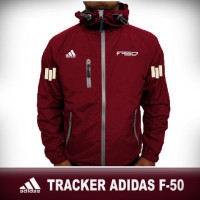 Jual Jaket parasut tracker windbreaker waterproof Adidas F50 Murah