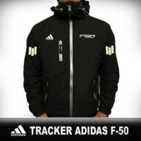 Jual Jaket parasut tracker windbreaker waterproof Adidas F50 Murah