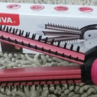 Jual Catok Nova 3in1 Iron Brush / Catokan Sisir + Keriting + Lurus/pelurus Murah