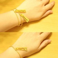 gelang nama 4k lapis emas