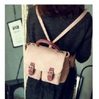 53766 TAS RANSEL WANITA KOREA IMPORT JEPANG OXFROD HARVARD VINTAGE BAG