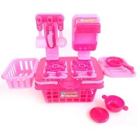AA MY LOVELY KITCHEN SET PINK KANTONG MAINAN DAPUR ANAK UKURAN KECIL