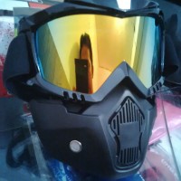 Google Mask Helm Cross Kacamata Goggle