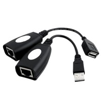 USB Extension 50 meter with RJ45 Port (Memperpanjang USB sampai 50 M)