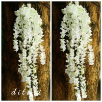 Jual BUNGA DAUN RAMBAT JUNTAI bunga artificial artifisial shabby chic Murah