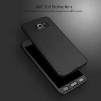 Jual Casing Hp Cover Samsung Note 3 4 5 360 Case Free Tempered Glass Murah