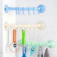 Gantungan Kamar Mandi Bebas Gerak Sudut Vacuum Dapur Toilet Serbaguna