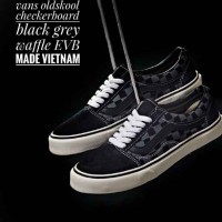 Sepatu Wanita Vans Checkerboard Waffle EVB Made Vietnam High Quality
