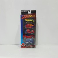 Jual Diecast Mobil - Spiderman 2 (5pcs) Murah
