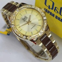 TERMURAH!! Jam tangan wanita QQ QnQ Q&Q original tali rantai anti air