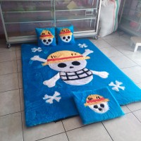 Jual Karpet Karakter Bulu Rasfur Anime One Piece Murah Murah