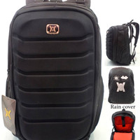 Jual RECOMMENDED!! Tas Ransel Pria / Laptop Case / Rain Cover 7672 Murah