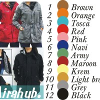 Jual jaket parka wanita xxl Murah
