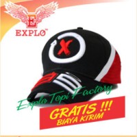 Topi Lorenzoland MotoGP Hitam buat pengguna Sepeda United Monza