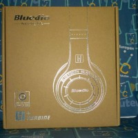 Jual Bluedio H+ Turbine Headphone Bluetooth 4.1 Wireless Putih Murah