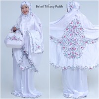 Mukena Behel Tiffany Putih