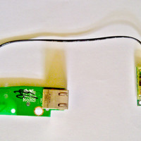 AXIOO. TEN MODEL ZETTA-TEN8-.LAN.SOKET konektor usb+panel laptop axioo