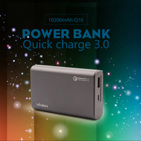 Jual ViVAN Q10 Quick Charge 3.0 10.200mAh Powerbank Murah