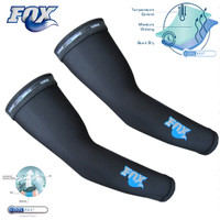 Jual Manset Lengan Tangan Fox Hitam - Manset Olahraga | Sepeda | Bola Murah