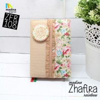 Jual Al quran ZHAFIRA RAINBOW BROWN POLCA PAISLEY Murah