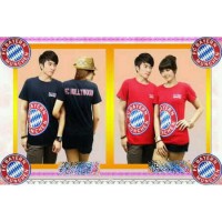 Jual CP Muenchen / baju couple / baju couple bola / dropship / grosir Murah