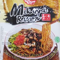 Mie Nissin MIKUYA Ramen Saus Pedas Kedelai Hitam/hot spicy noodle