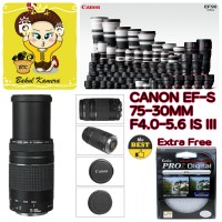 LENSA CANON EF 75-300mm F4.0-5.6 IS III / CANON EF S 75-300mm