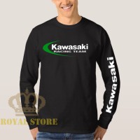 Jual Tshirt / Kaos / Baju Kawasaki Ninja Lengan Panjang - Hitam Murah