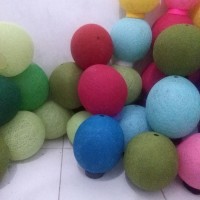 Jual Lampion benang polos Murah