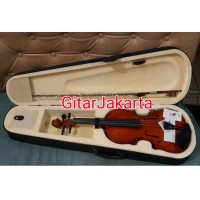Biola Natural Ukuran 4/4 Cocok Buat Pemula Merk cowboy Jakarta