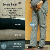 GROSIR BAJU HIJAB CELANA HAMIL BERKANTONG D