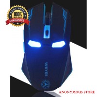 Jual Mouse Wireless Gaming Merk Weyes (Iron Man Series) Murah