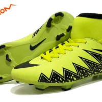 sepatu bola nike hypervenom made in vietnam hijau hitam