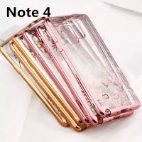 Jual Casing HP Samsung Note 3 , 4 , 5 Flower Diamond Case Cover Murah