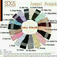 Jual Kaos Kaki Jempol SOKA Murah Grosir kaoskaki wanita muslimah Murah